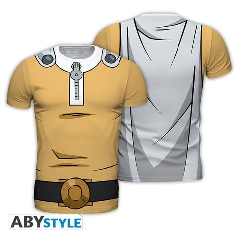 T-shirt Homme - One Punch Man - Saitama - Taille L